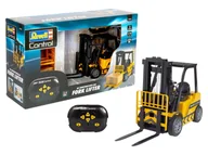 Samochody i pojazdy dla dzieci - Revell Widłowy wózek widłowy RC, 2,4 GHz, z ładowarką USB - miniaturka - grafika 1