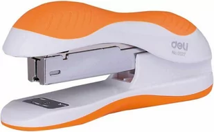 Zszywacz Deli do 25 kartek, 24/6 & 26/6 biało-pomarańczowy - Zszywacze biurowe - miniaturka - grafika 1