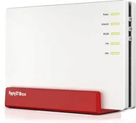 Routery - FRITZ!Box FRITZ! BOX 7583 VDSL router bezprzewodowy Gigabit Ethernet Dual-band 2.4 GHz/5 GHz 4G Czerwony, Biały - miniaturka - grafika 1