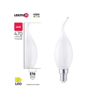 Żarówki LED - Żarówka LED E14 3,4 W 470 lm Neutralna biel Lexman - miniaturka - grafika 1