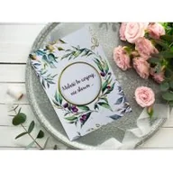 Kartki okolicznościowe i zaproszenia - Henry Karnet B6 Ślub cytat - Oliwki - miniaturka - grafika 1