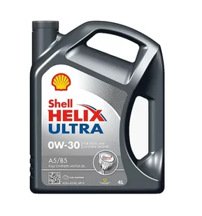 Shell OLEJ HELIX 0W30 ULTRA A5/B5 4L - Oleje silnikowe - miniaturka - grafika 1
