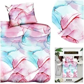 Pościel - Pościel 140 x 200 2cz Satynowa Dalwin 888 - miniaturka - grafika 1