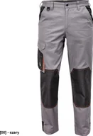 Odzież robocza - CERVA CREMORNE spodnie - męskie spodnie robocze do pasa, wytrzymała tkanina bawełnianiana, 60% bawełna, 40% poliester - szary 50 - miniaturka - grafika 1