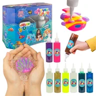 Masy plastyczne - Tuban Tubi Jelly 8 Kolorów + Akwarium Zestaw Syrenka 3D - miniaturka - grafika 1