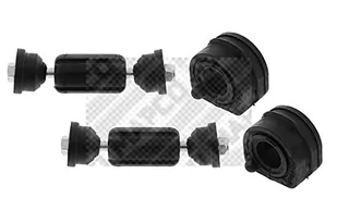 MAPCO 53641 drążki łączące 2 x drążek łączący i 18 mm tulejki stabilizujące z tyłu - Końcówki drążków kierowniczych - miniaturka - grafika 1