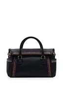 Torebki damskie - Desigual Women's Black Bag_POL Green_LOVERTY 2.0 2000 - miniaturka - grafika 1