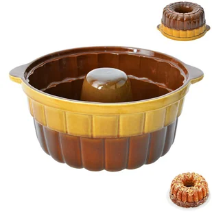 Orion Forma ceramiczna na babkę do babki 111545 - Formy do ciast - miniaturka - grafika 1