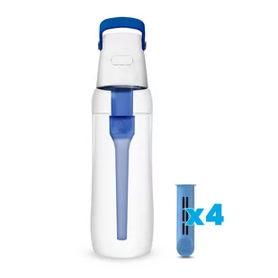 Butelka filtrująca Dafi SOLID 0,7 l szafirowa z 4 filtrami - Butelki filtrujące - miniaturka - grafika 1
