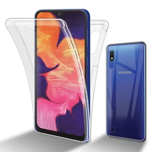 Pokrowiec Do Samsung Galaxy A10 / M10 Etui w PRZEZROCZYSTY 360° Full Body Obudowa Case Cover Ochronny Cadorabo - Etui i futerały do telefonów - miniaturka - grafika 1