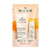 Zestawy kosmetyków damskich - Nuxe Reve de Miel Zestaw (Krem do rąk 30ml + Pomadka do ust 4g) - miniaturka - grafika 1