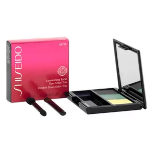 Shiseido Luminizing Satin Eye Color Trio, potrójny cień do powiek GR 716 Vinyl, 3 g - Cienie do powiek - miniaturka - grafika 1
