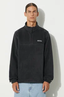 Columbia bluza polarowa Steens Mountain Half Zip kolor czarny gładka 1620191 - Bluzy męskie - miniaturka - grafika 1