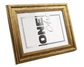 Ramki na zdjęcia - Ramka 15x21 Nebraska 01 złota - miniaturka - grafika 1