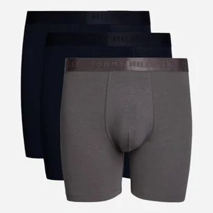 Zestaw męskich bokserek 3 szt Tommy Hilfiger UM0UM03393-0XX M Czarny/Szary (8720637185025) - Majtki męskie - miniaturka - grafika 1