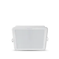 Oprawy, klosze i abażury - Philips Oprawa podtynkowa MESON biała 16,6 x 16,6 cm 3000K 16,5W 1660lm - miniaturka - grafika 1
