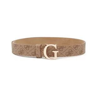 Guess Pasek VIKKY ADJUSTABLE PANT | z dodatkiem skóry - Paski - miniaturka - grafika 1