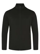 Odzież trekkingowa męska - COLD Bluza polarowa "Stuben" w kolorze czarnym - miniaturka - grafika 1