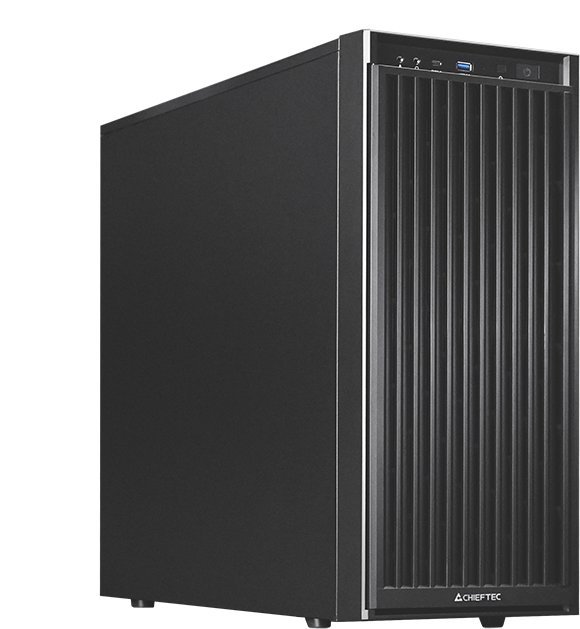 Obudowa Chieftec Obudowa Chieftec Uni BW-01B-OP ATX bez okna bez zasilacza czarna