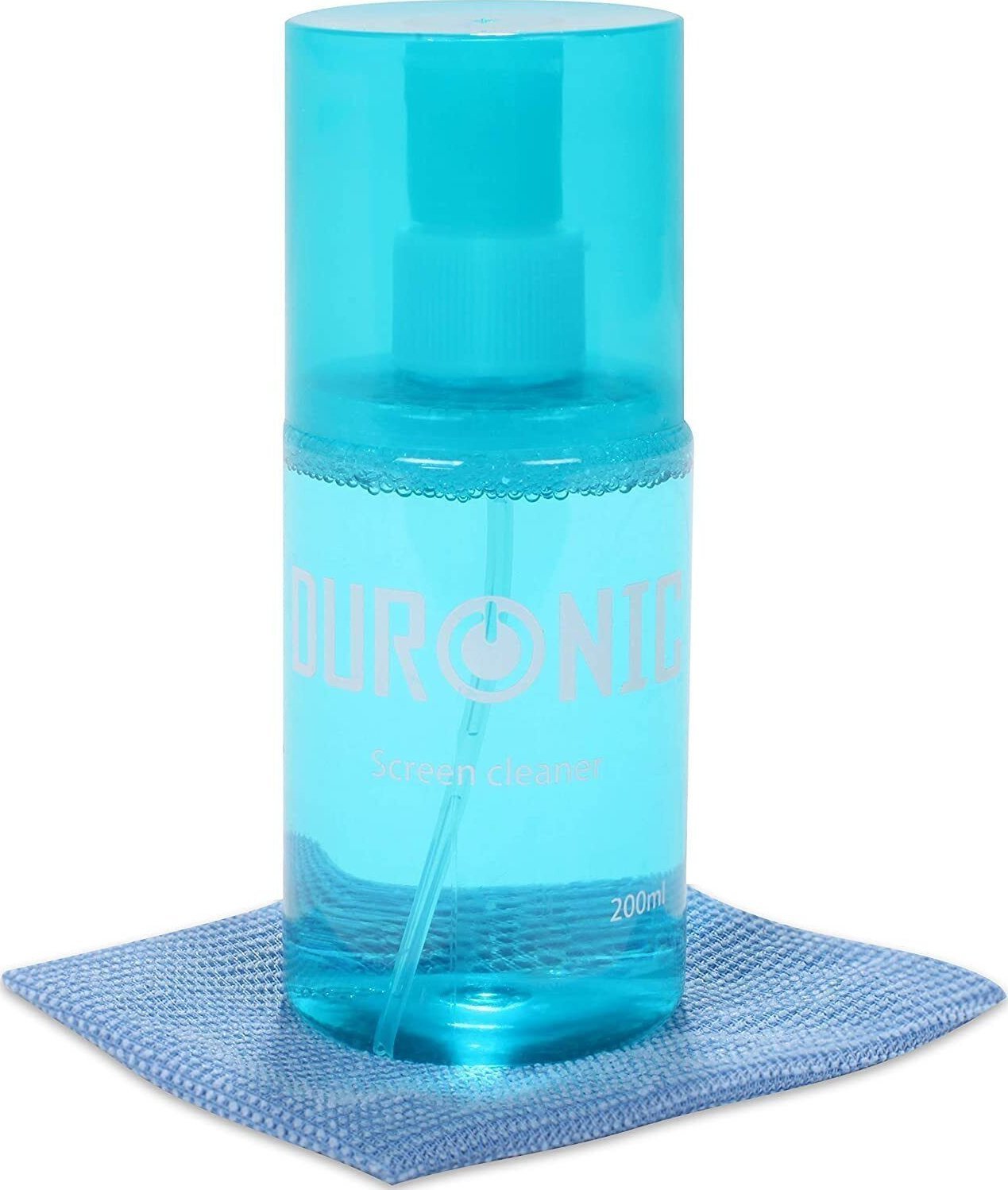 Duronic Płyn do czyszczenia monitorów ze ściereczką z mikrofibry 200 ml SCK101