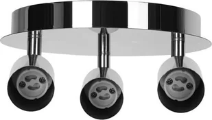 Lampa wisząca Aigostar Potrójny żyrandol srebrny 3xGU10 Potrójny reflektor bez źródła światła - Lampy sufitowe - miniaturka - grafika 1