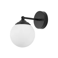 Lampy ścienne - LAMPA ŚCIENNA KINKIET NOWOCZESNY CZARNY FINO W1 - miniaturka - grafika 1
