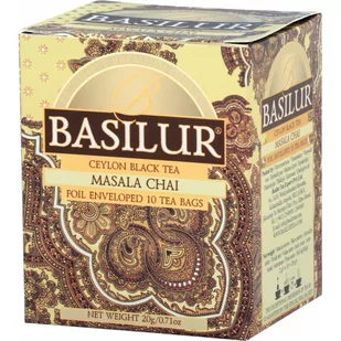 BASILUR BASILUR Herbata Oriental Collection Masala Chai w saszetkach 10x2g WIKR-993290 - Kawa w kapsułkach i saszetkach - miniaturka - grafika 1