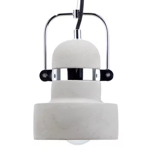Beliani Lampa wisząca Lampa wisząca betonowa szara VERDE 52265 - Lampy sufitowe - miniaturka - grafika 1