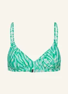 Stroje kąpielowe - Seafolly Góra Od Bikini Bralette Animal Instinct gruen - miniaturka - grafika 1