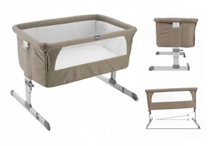 Chicco łóżeczko Co-sleeping Next2Me Dove Grey - Łóżeczka i kojce - miniaturka - grafika 1