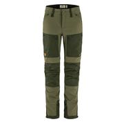 Spodnie męskie - Damskie spodnie trekkingowe Fjallraven Keb Agile Trousers Regular laurel green/deep forest - 34 - miniaturka - grafika 1