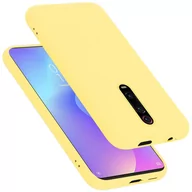 Etui i futerały do telefonów - Pokrowiec Do Xiaomi Mi 9T / Mi 9T PRO / RedMi K20 / RedMi K20 PRO Etui w LIQUID ŻÓŁTY TPU Silikon Case Cover Obudowa Ochronny Cadorabo - miniaturka - grafika 1