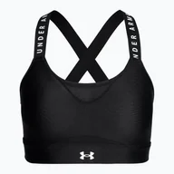 Bielizna sportowa damska - Biustonosz fitness Under Armour Infinity High black/black/white - miniaturka - grafika 1