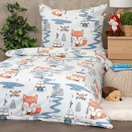 Pościel dla dzieci - 4Home Dziecięca pościel bawełniana Indian fox, 140 x 200 cm, 70 x 90 cm - miniaturka - grafika 1