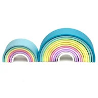 Gryzaki dla dzieci - Dena DENA Silikonowa Tęcza Pastel D01035 - miniaturka - grafika 1