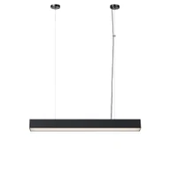 Lampy sufitowe - Prosta lampa LED nad stół 80cm LP-1401/1P M BK SMART z serii LUCI M - miniaturka - grafika 1