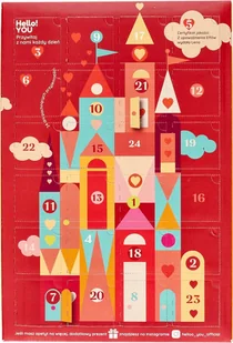 Kalendarz Adwentowy Bajkowy Z Mydełkami Hello!You - Ozdoby bożonarodzeniowe - miniaturka - grafika 1