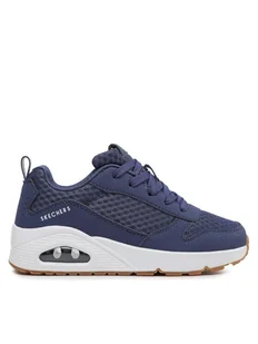 Skechers Sneakersy Uno Powex 403667L/NVY Niebieski - Buty dla chłopców - miniaturka - grafika 1