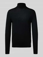 Swetry męskie - Sweter z dzianiny z golfem model ‘Neville’ - miniaturka - grafika 1