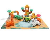 Klocki - Klocki drewniane i puzzle - Safari Top Bright Brimarex - miniaturka - grafika 1