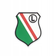 Dekoracje domu - Legia Warszawa oryginalny magnes klubowy herb - miniaturka - grafika 1