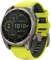 Smartwatch - Garmin Fenix 8 Solar 47mm 010-02906-21 Żółty - miniaturka - grafika 1