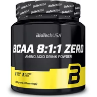 Aminokwasy - BioTech BCAA 8:1:1 Zero - 250g (33 porcje) - Cola - miniaturka - grafika 1