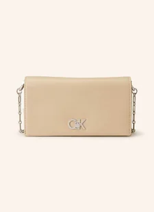 Calvin Klein Torba Na Ramię beige - Torebki damskie - miniaturka - grafika 1