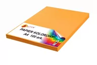 Szkolne artykuły papiernicze - Papier kolorowy A4 80g pomarańczowy2 100 arkuszy - miniaturka - grafika 1