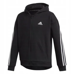 Bluza dziecięca Adidas 3-STRIPES Full-zip Hoodie 1 - Bluzy dla dziewczynek - miniaturka - grafika 1