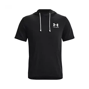 Under Armour Rival Terry męska bluza z kapturem z krótkim rękawem - Bluzy męskie - miniaturka - grafika 1