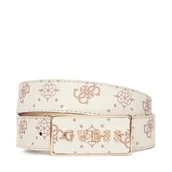 Paski - Pasek Damski Guess BW9307 P5430 Beżowy - miniaturka - grafika 1