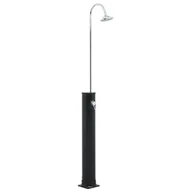 Akcesoria do basenów - vidaXL Prysznic solarny, czarny, 214 cm, 20 L - miniaturka - grafika 1