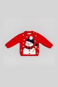 Swetry dla chłopców - zippy sweter dziecięcy kolor czerwony - Zippy - miniaturka - grafika 1